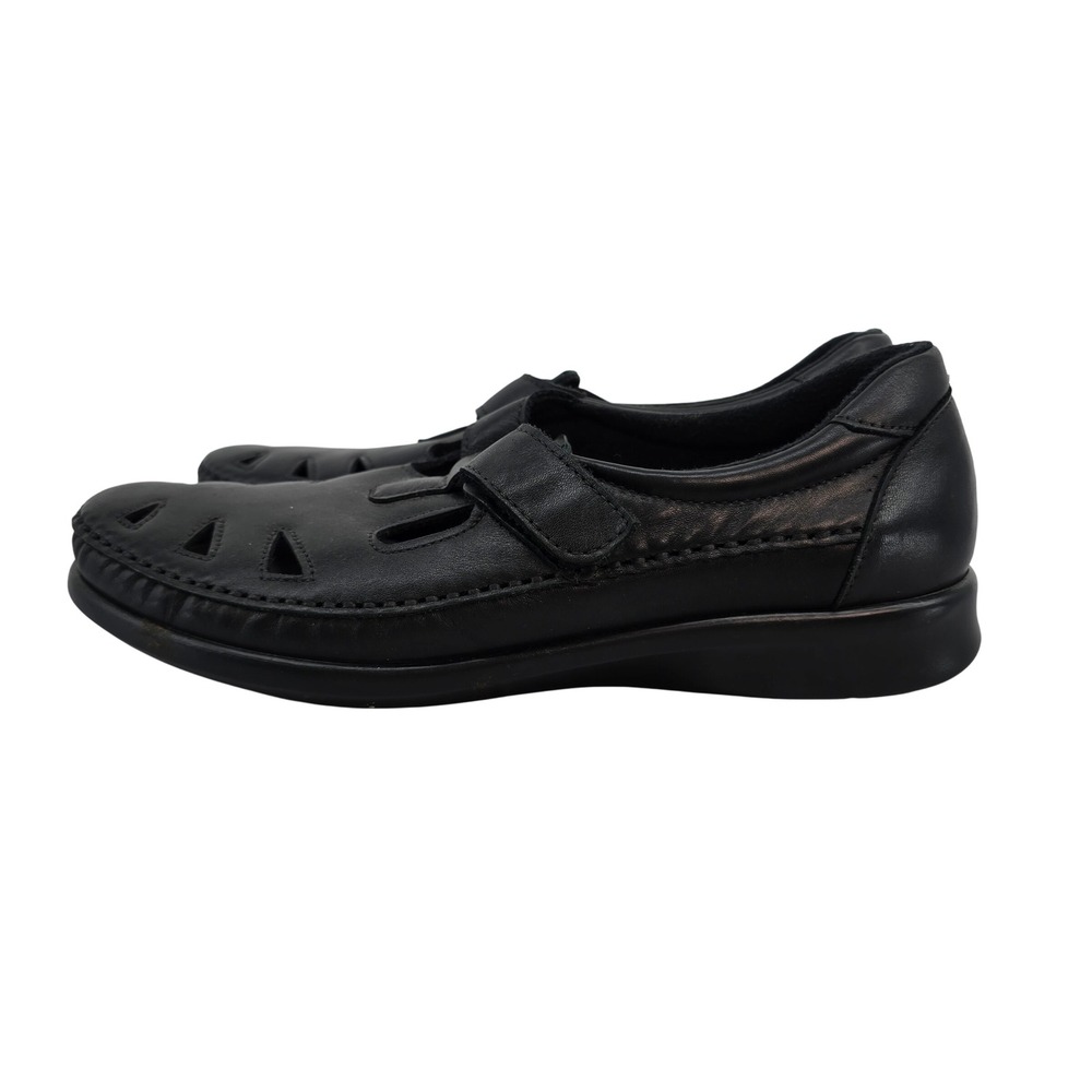 SAS Tripad Comfort Black Leather Mary Jane Walking Shoes 9.5 S A9885820